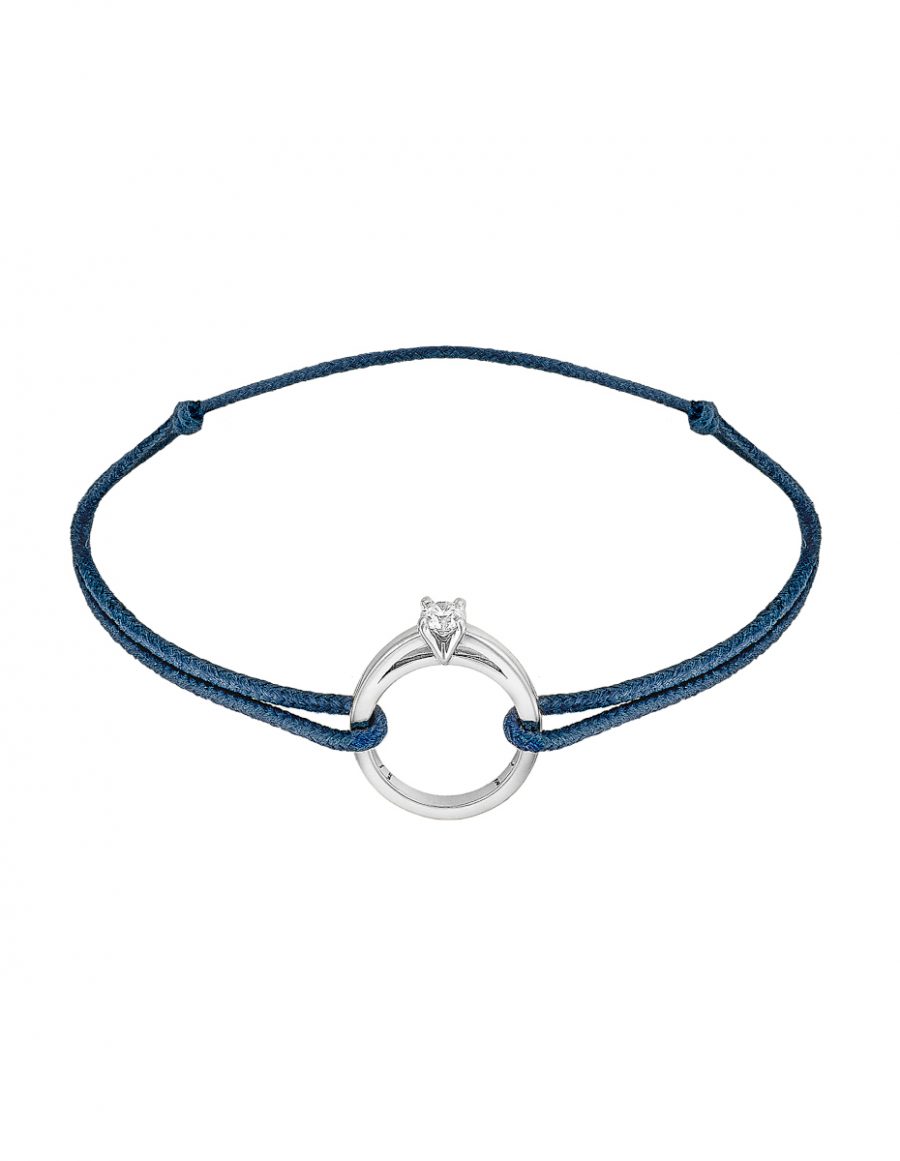 Bracelet Mia - Blanc, Bleu