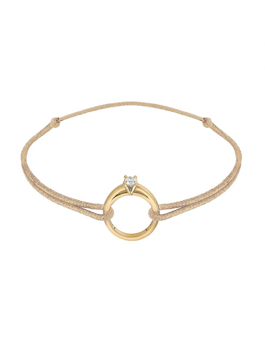 Bracelet Mia - Jaune, Beige