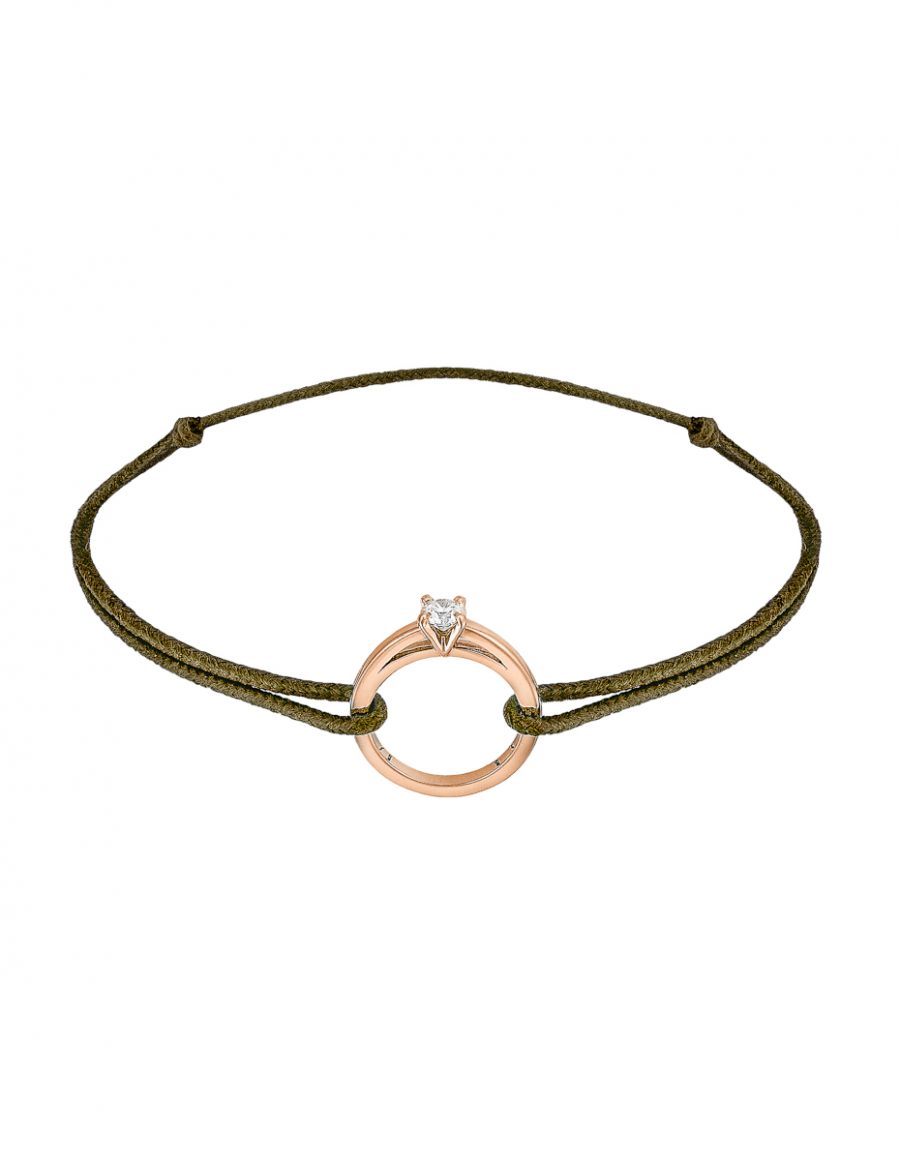Bracelet Mia - Rose, Khaki